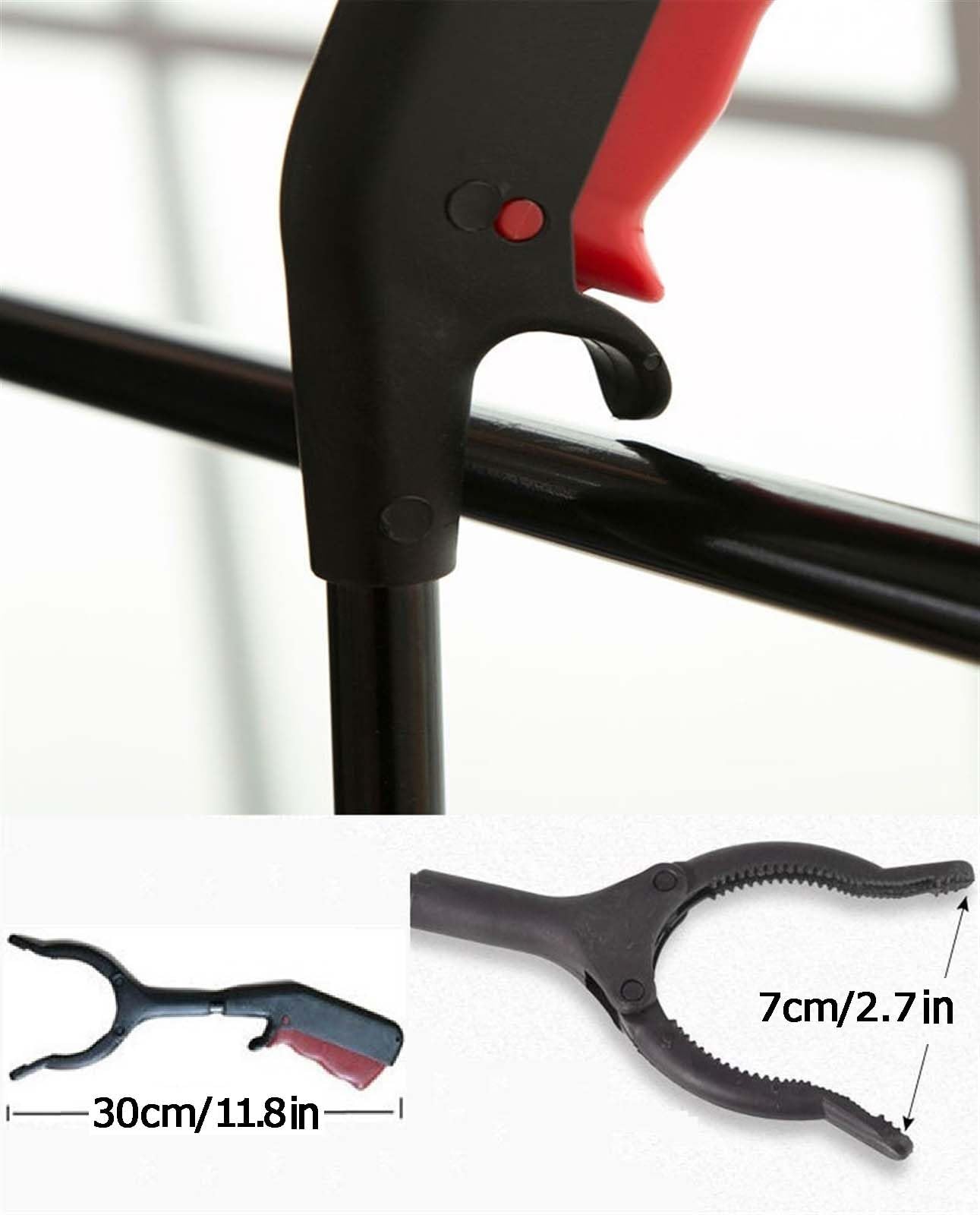 Pinza Telescopica SGAONSN 83cm - Raccogli Oggetti Con Testa Girevole 360° E Magnete, Leggera E Pieghevole - Foto 9