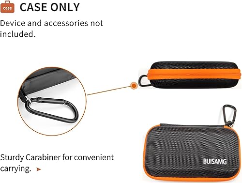 Miniatura 5 de Funda de disco duro para Samsung T7 Shield, compatible con SanDisk 500GB-4TB Touch Funda de almacenamiento portátil para disco duro, unidad de