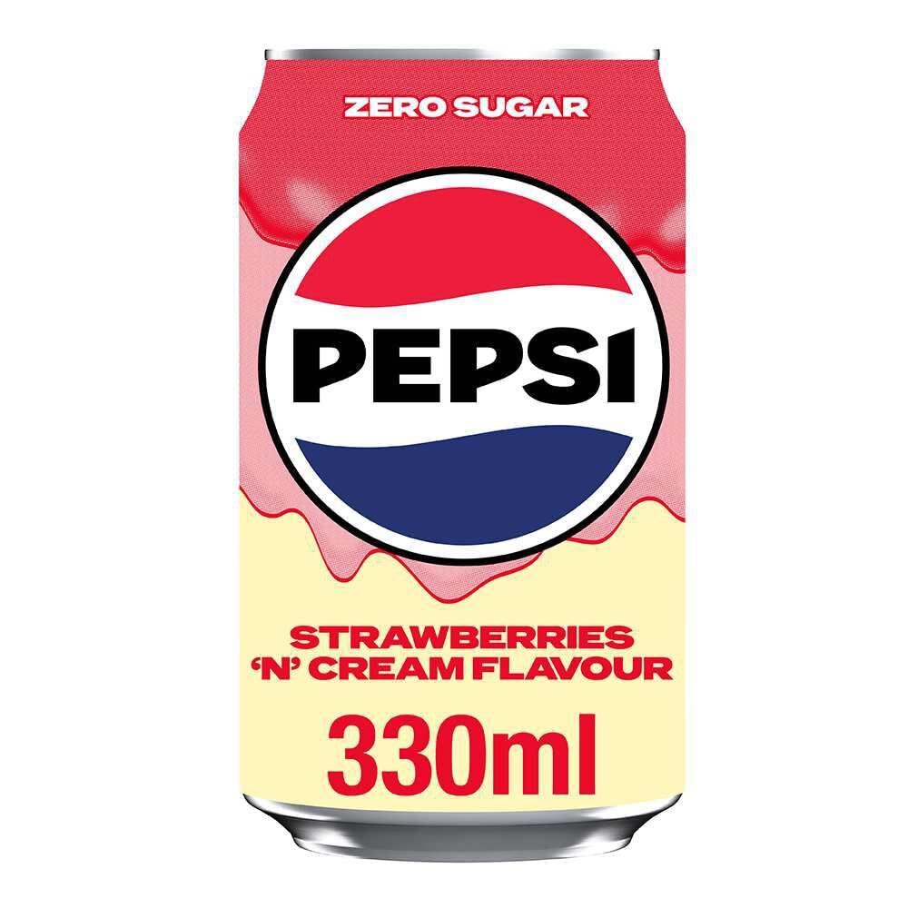 Pepsi Tratta fragole e crema, 8 x 330 ml