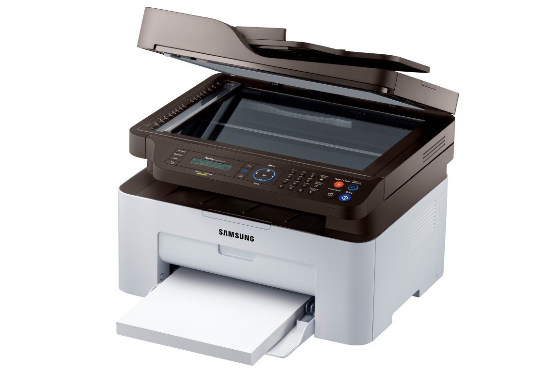 Samsung Xpress SL-M2070FW , Monochrom , /XEC Laser Multifunktionsgerät (Drucken, scannen, kopieren, WLAN und NFC)
