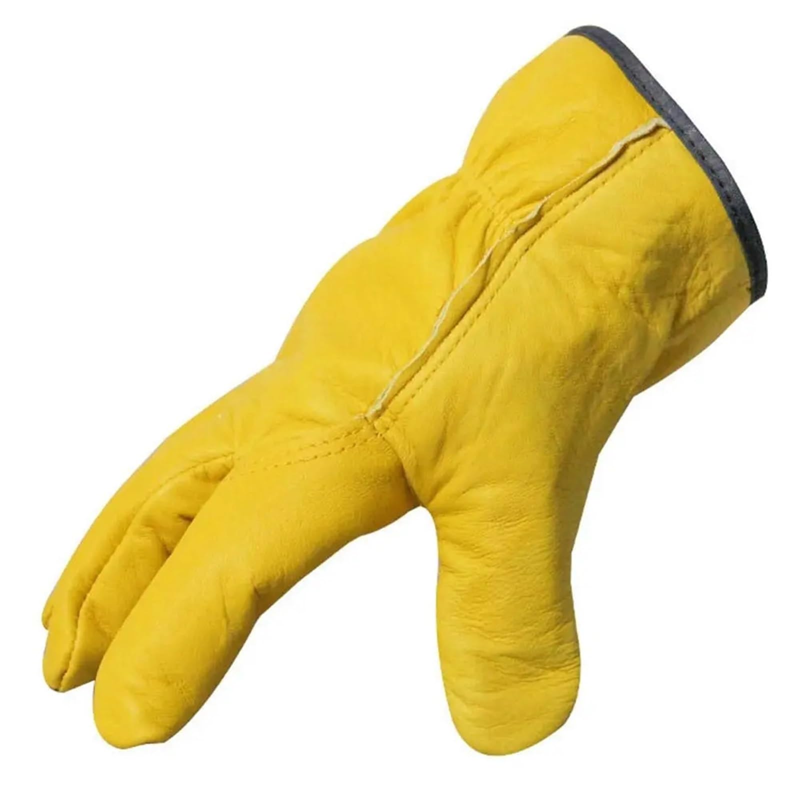 1 paire de gants travail en cuir épais for le nettoyage et congélateur, peluche, for jardin, chauds d'hiver, for la conduite pour Congélateur, Entrepôt