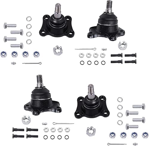 Miniatura 43 de Detroit Axle - Conjunto de juntas esféricas delanteras de 4 piezas para Dodge Ram 2500 3500 2003-2013, 2004 2005 2006 2007 2008 2009 2010 2011 2012
