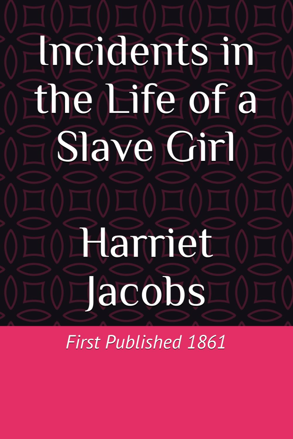 Incidents in the Life of a Slave Girl: First Published 1861