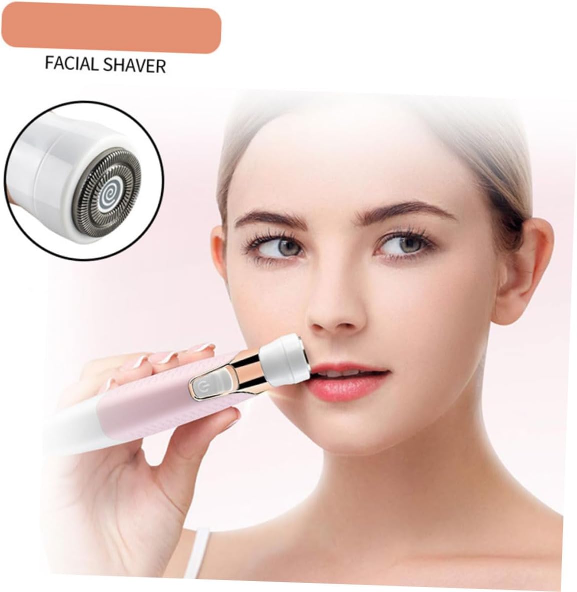 Angoily Shaver for Women Rechargeable Washable Eyebrow Trimmer Body Hair Remover Lightweight Ergonomic Design for Easy Grooming Anytime