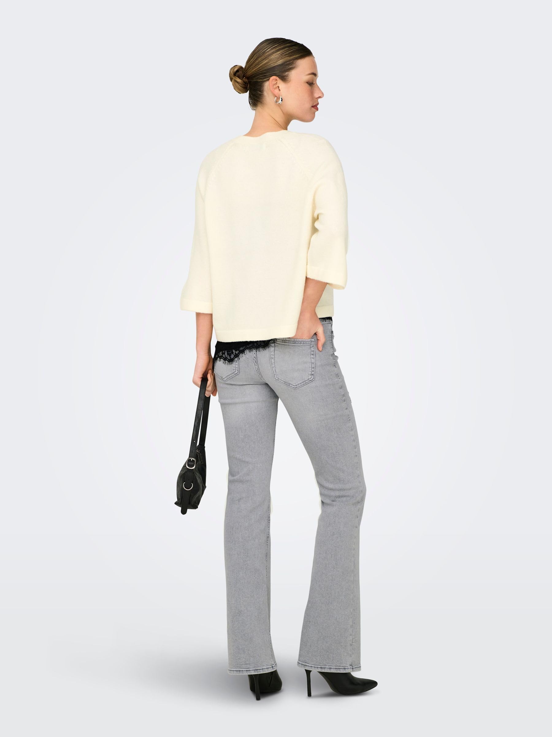 ONLY - Onlblush Mid Waist Flared DNM Rea1099, Onlblush Mid Waist Flared DNM Rea1099 Donna