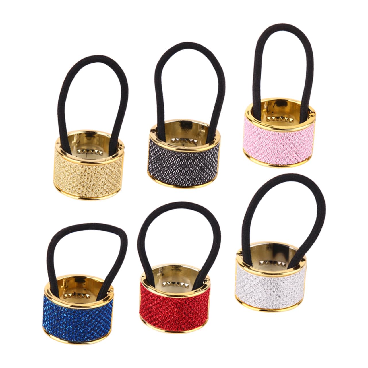 30 Piezas banda para el cabello de hair clips horquillas moño accesorio para el cabello para accesorios para el cabello para mujeres lazos para el cabello cuerda FRCOLOR