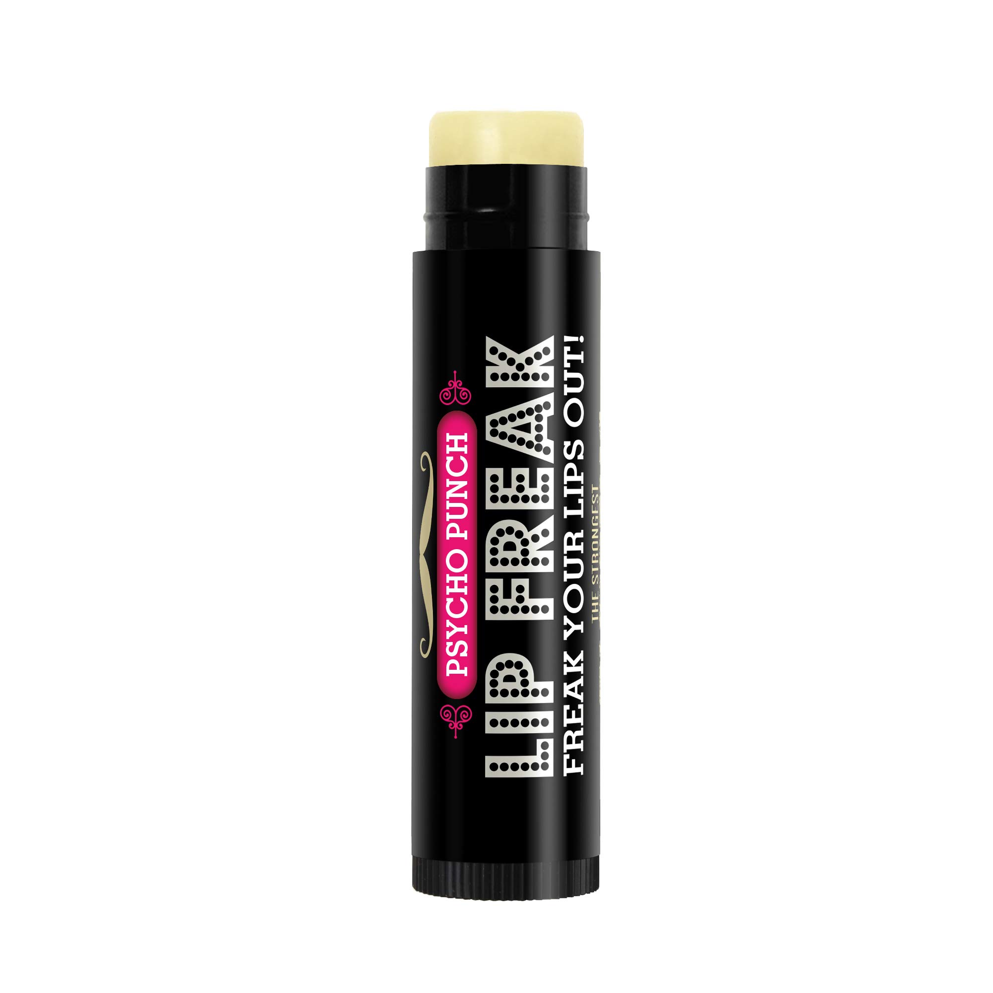 Doctor Lip Bang's BUZZING Lip Balm | Lip Freak | 100% All Natural | Cruelty Free | Flavoured Lip Freak (Psycho Punch)