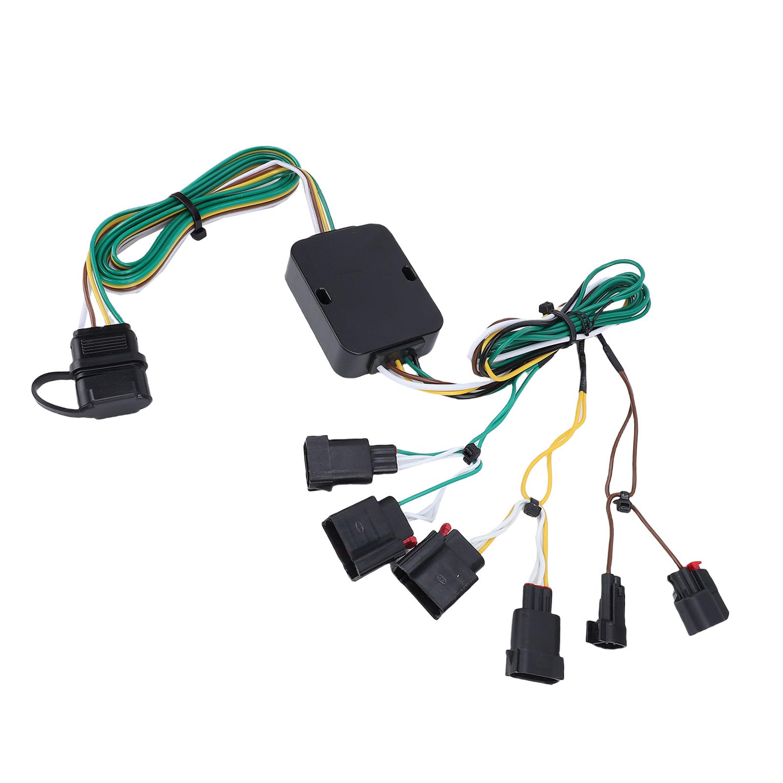 Jiawu Kit Cablaggio Rimorchio Laterale a 4 Pin 56426 118727, Installazione Plug and Play per 2014-2021, Espande la capacità di Traino, Ideale per Veicoli Ricreativi e Carico