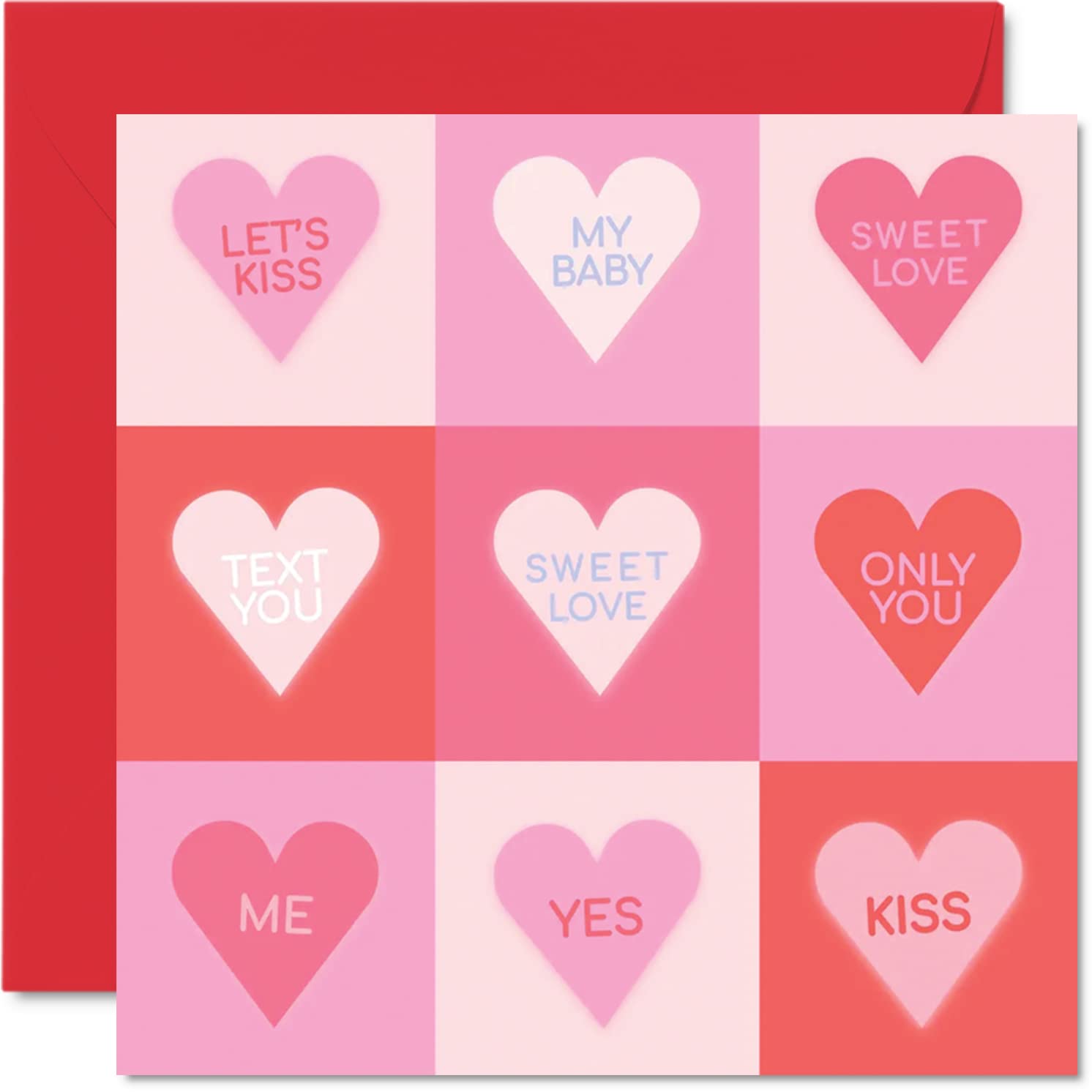 Cute Valentines Card for Boyfriend Girlfriend Wife or Husband Partner
