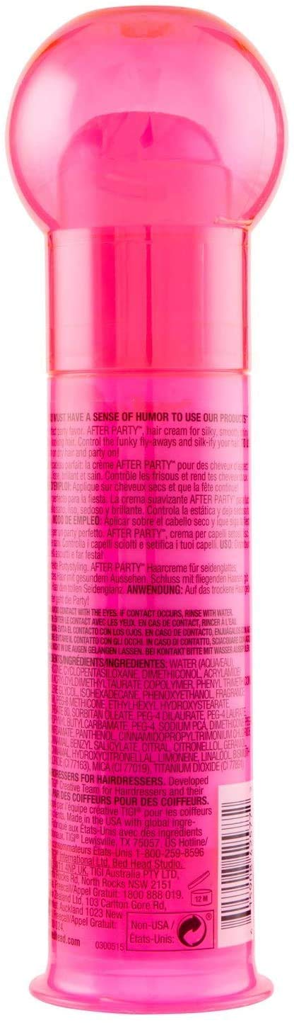 Bed Head After Party Smoothing Cream ( For Silky, Shiny, Healthy Looking Hair... by Tigi