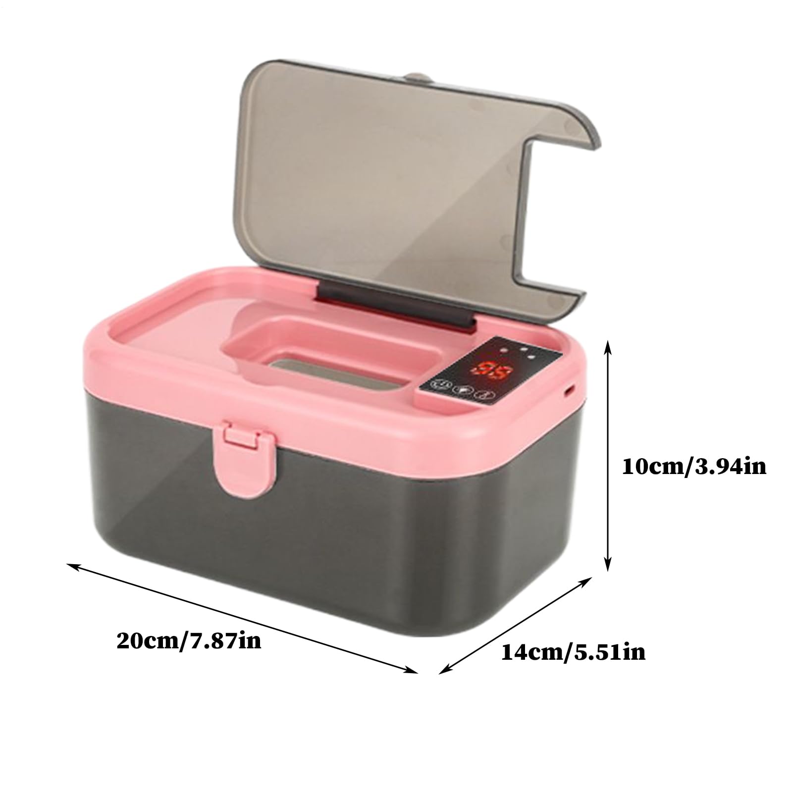 Calentador de Toallitas USB Conductor Y Dispensador De Toallitas Portátil