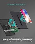 TAPTES Wireless Charger for Tesla Model 3 2017 2018 2019 2020, Car Center Console Interior Wireless Charging Pad for Tesla Model 3 Accessories(Not fit After June 2020)