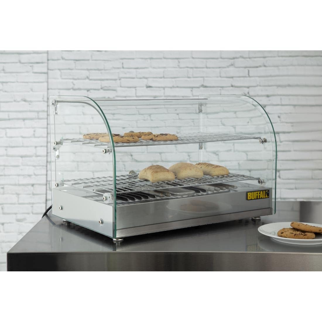 Buffalo Ck916 Heated Food Screen, Two Shelf, 45 L