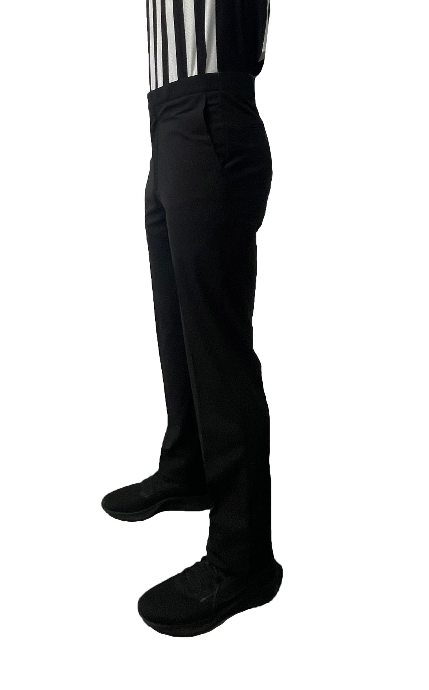 Smitty | BKS-267 | Premium 4-Way Stretch Ultra Tapered Basketball Wrestling Pants | Elite Officials Choice! (34)
