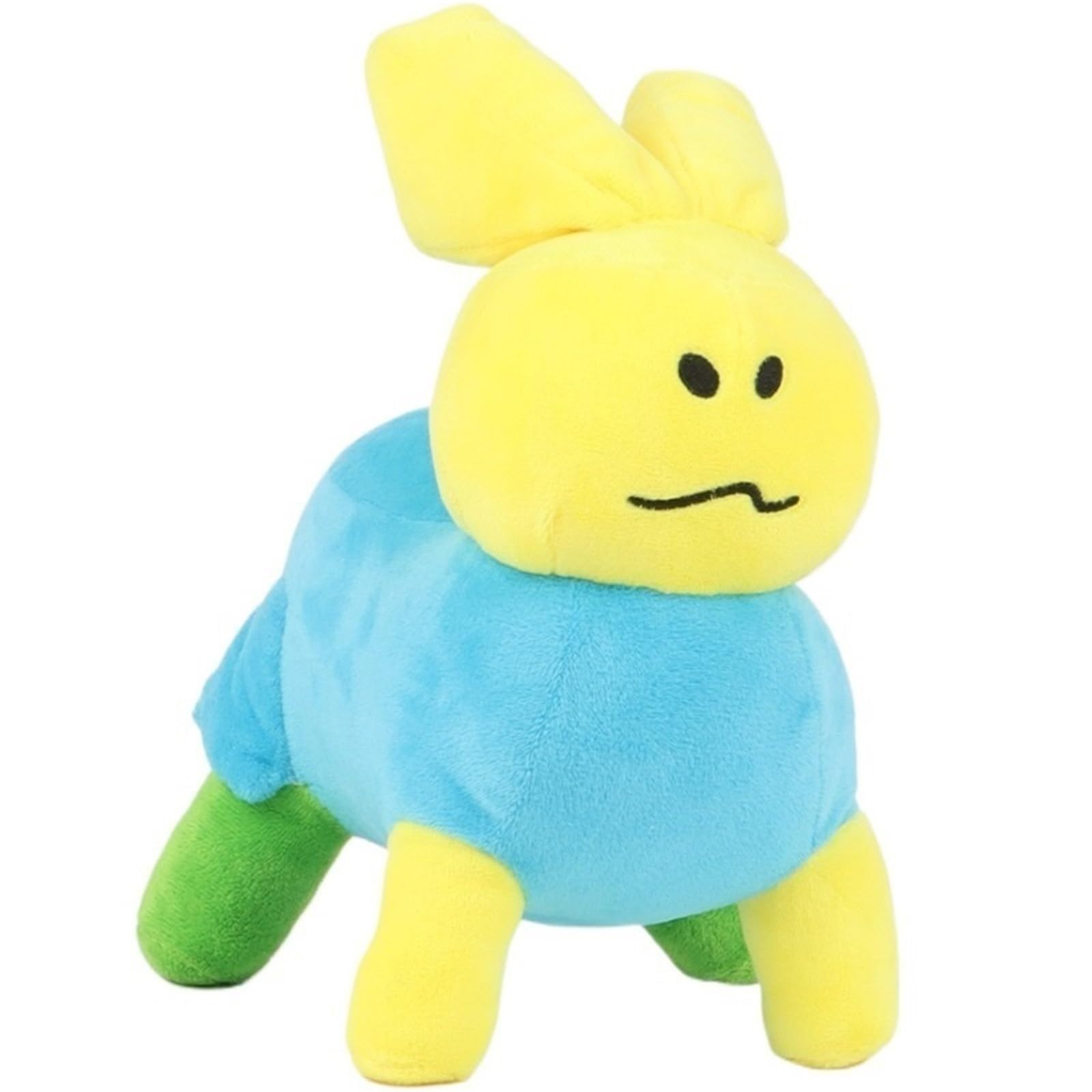RDCIRP Forsaken Chance Gubby Plush Toy, Cute Stuffed Animal Pillow Doll for Gamers Kids Birthdays Gifts(Blue+Yellow)