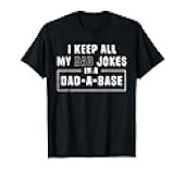 Programmer Father Database Geek Daddy Nerd Dad Jokes T-Shirt