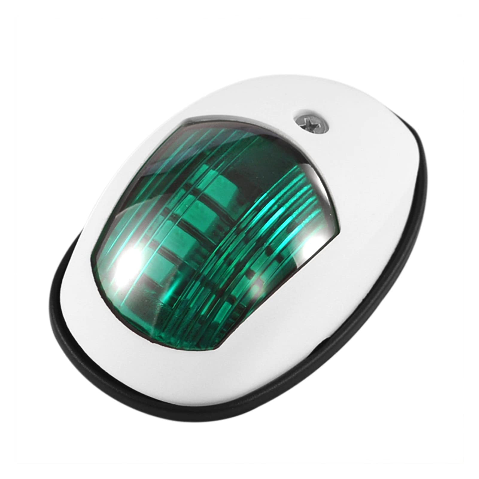 2pcs / set universale ABS LED. Lampada del segnale di avvertimento luminoso navigazione for la lampada yacht della barca marina Trailer rimorchio Van 10V-30V Per la navigazione e la pesca(White)