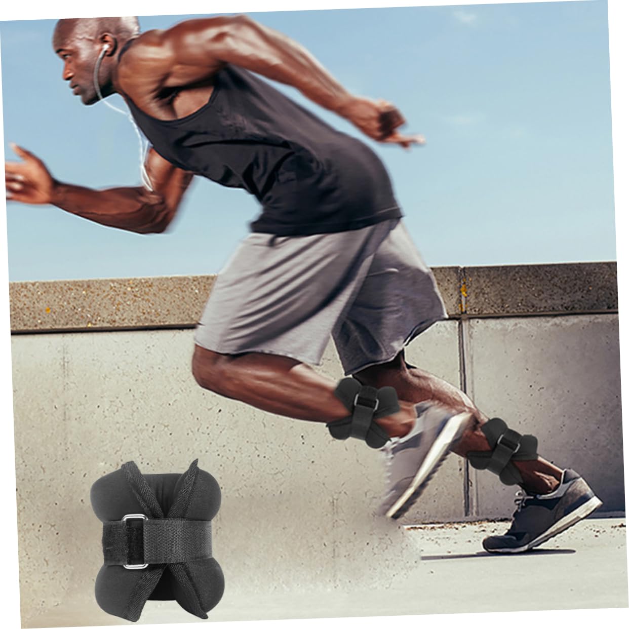 SUPVOX Pesi Per Caviglie Da Pesi Multifunzione Per Gambe Resistenti All Usura Portatili Per Polsi Realizzati Materiali Di Durevoli Per Allenamento Corsa Escursionismo e Cardio Adattabile