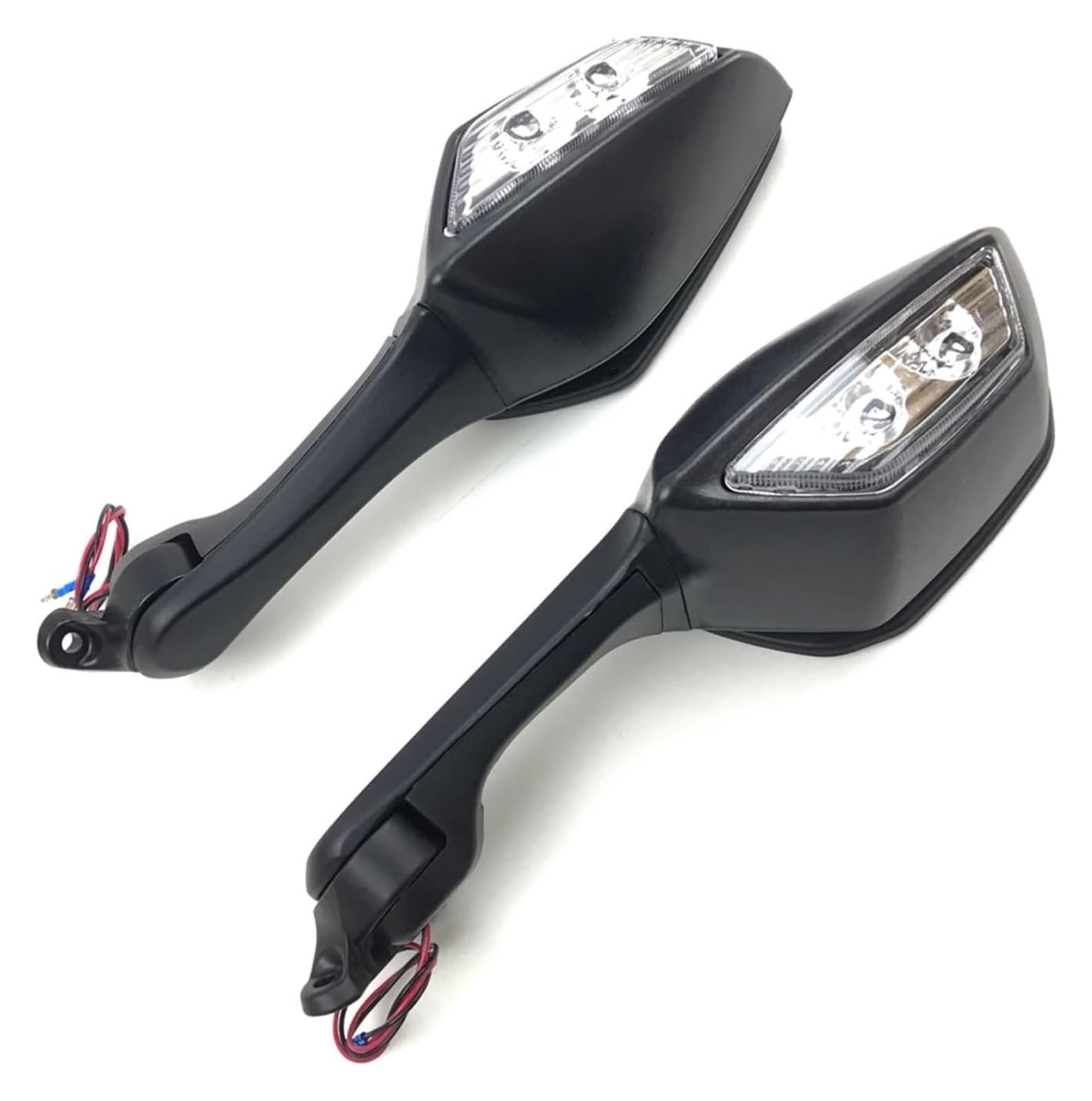 Motocicleta para ZX10R 2011-2015 Espejos Retrovisores De Motocicleta Luz Señal Giro Espejo Retrovisor Espejo Retrovisor