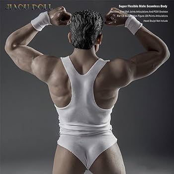 Amazon.co.jp: HiPlay JIAOUDOLL 1/6 超柔軟性 男性 シームレス