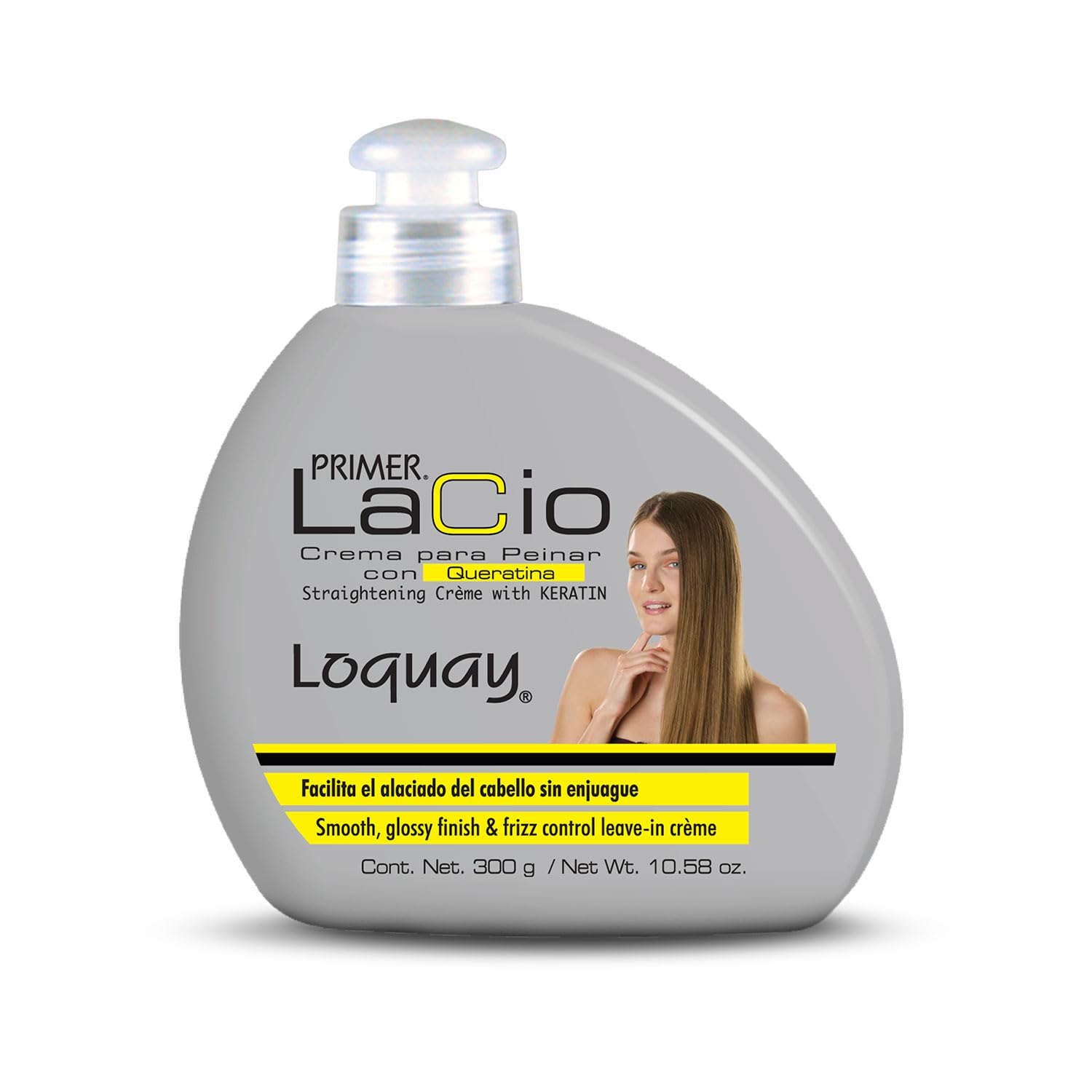 LoquayLòquay 2 X CREMA PARA PEINAR prime LACIO QUERATINA/STRAIGHTENING CRÉME KERATINE