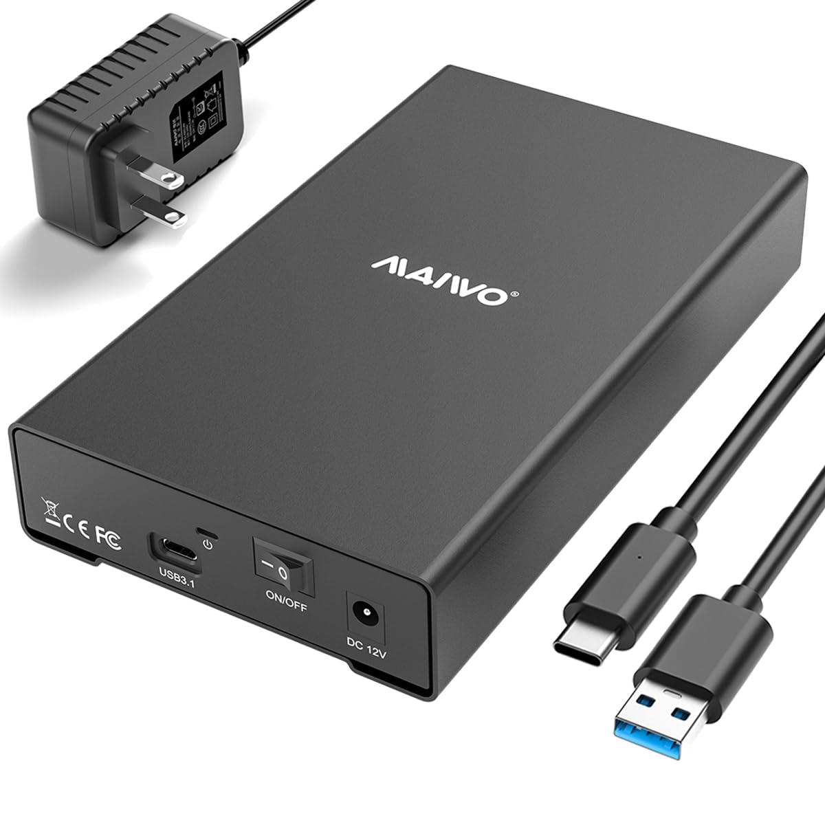 MAIWO External Hard Drive Enclosure for 2.5 3.5 inch SATA SSD HDD MAIWO External Hard Drive Enclosure for 2.5 3.5 inch SATA SSD HDD