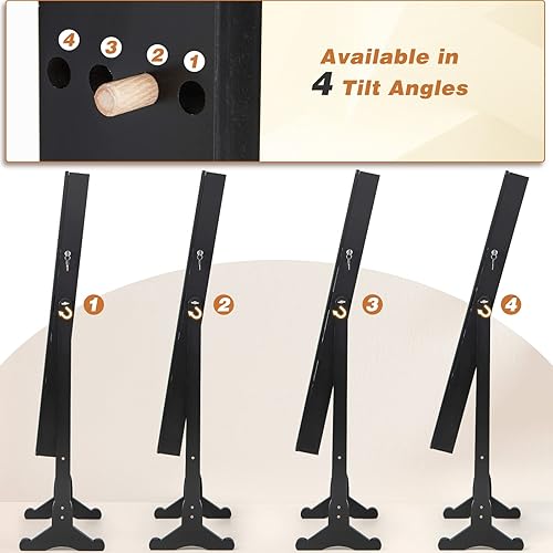 Miniatura 4 de GOFLAME Gabinete de joyería independiente organizador de armario de joyería con cerradura con espejo sin marco de longitud completa cajones