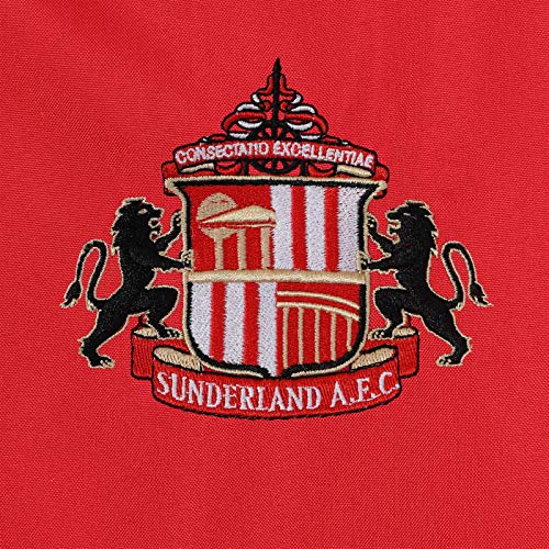 Sunderland AFC Official Gift Mens Shower Jacket Windbreaker Black Red XL4