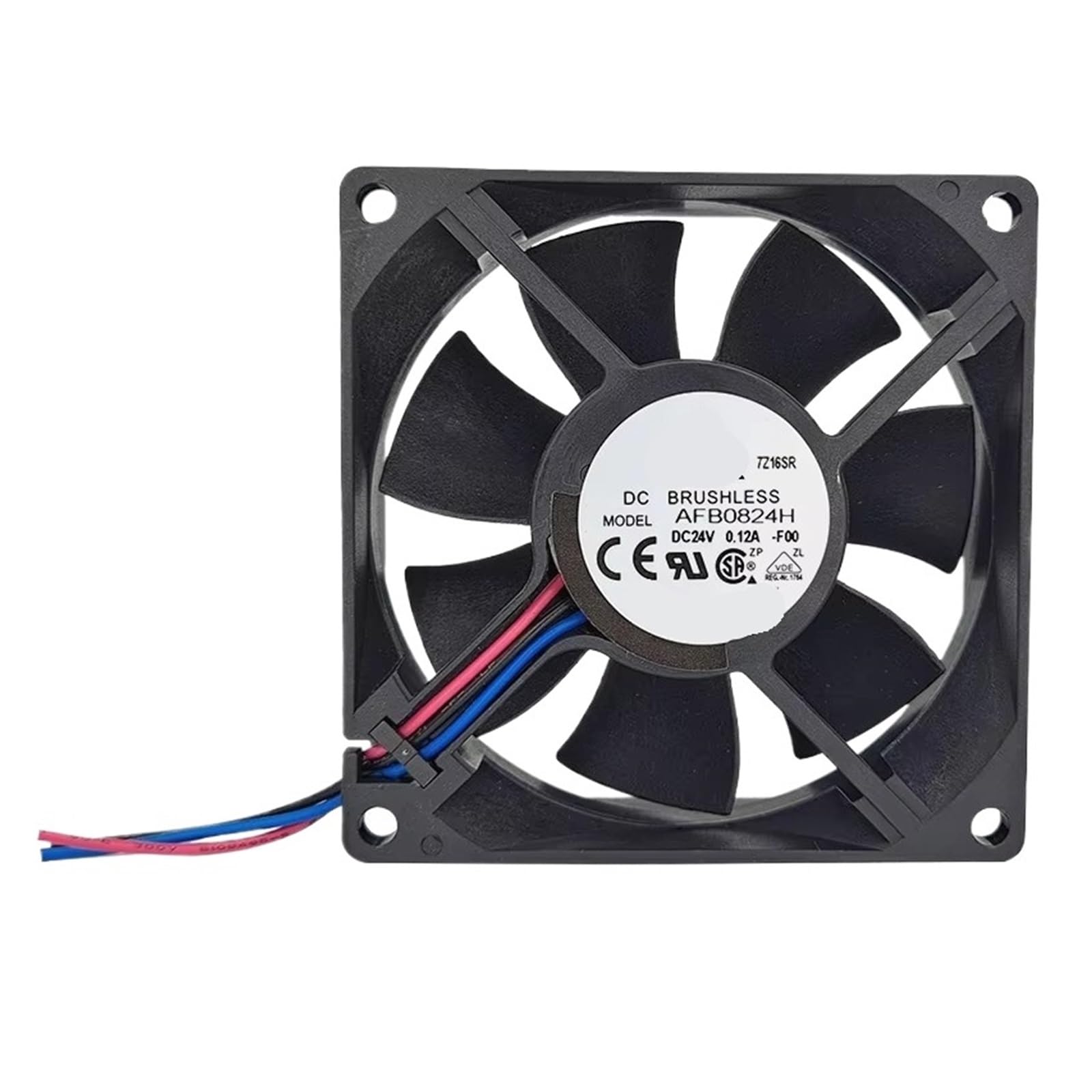 ZBWZXBDJ AFB0824H-F00 DC24V 0.12A 8025 8cm FAN