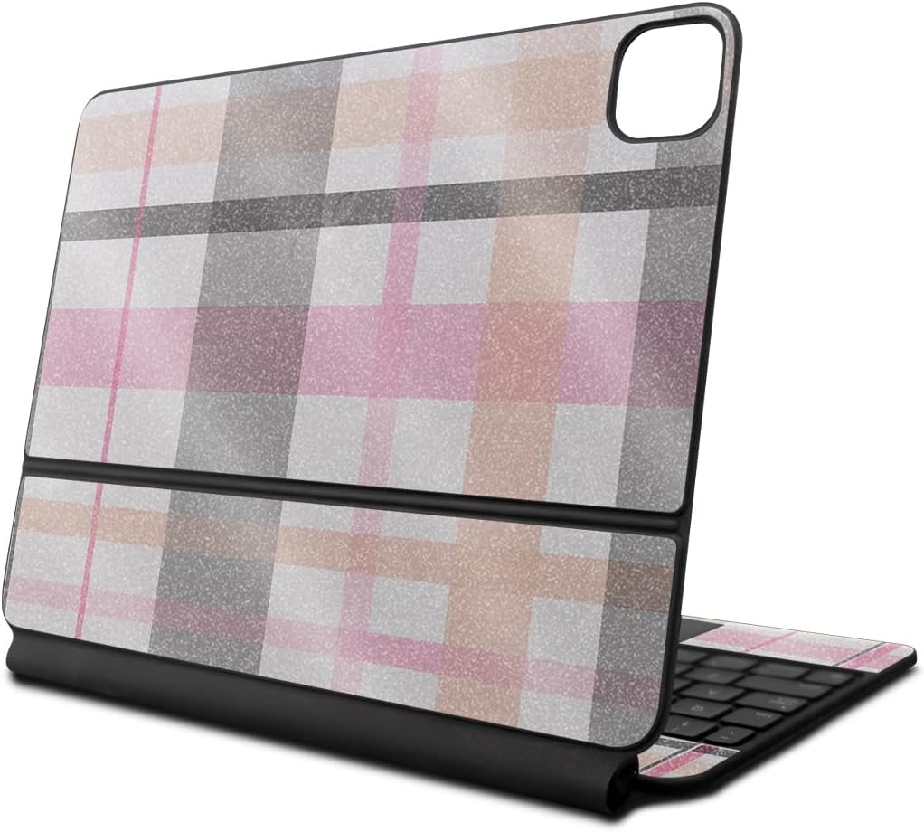 Skin Compatible with Apple Magic Keyboard for iPad Pro 13‑inch (M4) 2024 - Lava Hex - Premium 3M Vinyl Protective Wrap Decal Cover - Easy to Apply | Crafted in The USA by MightySkins