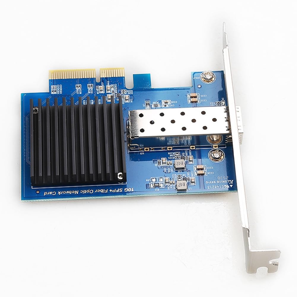 Scheda di Rete PCI-e 4.0 4X con Chip RTL8127 10G Ethernet, Adattatore di Rete + Singolo per PC, Scheda di Rete Gigabit Ethernet Express.