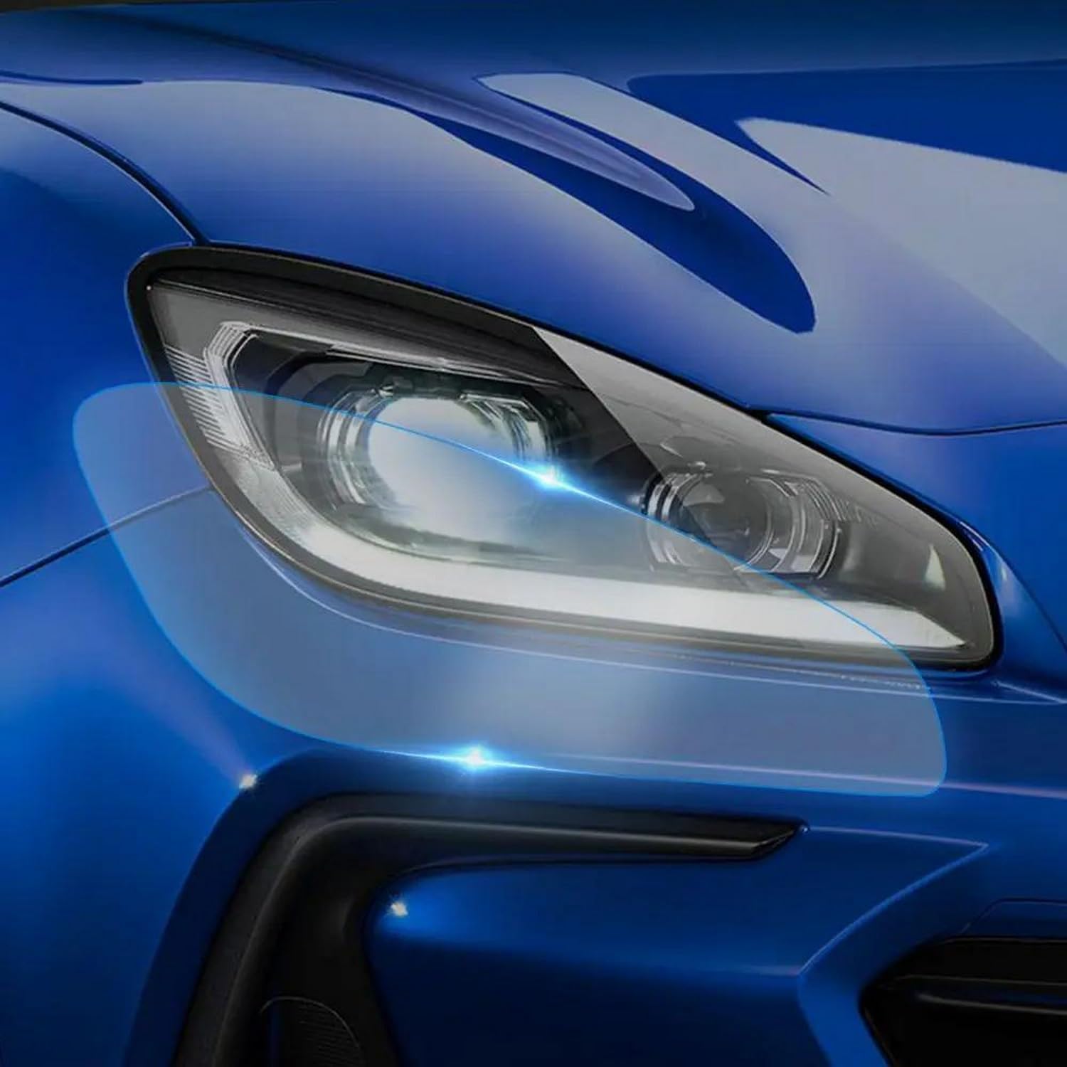 Kit réparation voiture Subaru BRZ film protection TPU transparent prédécoupé