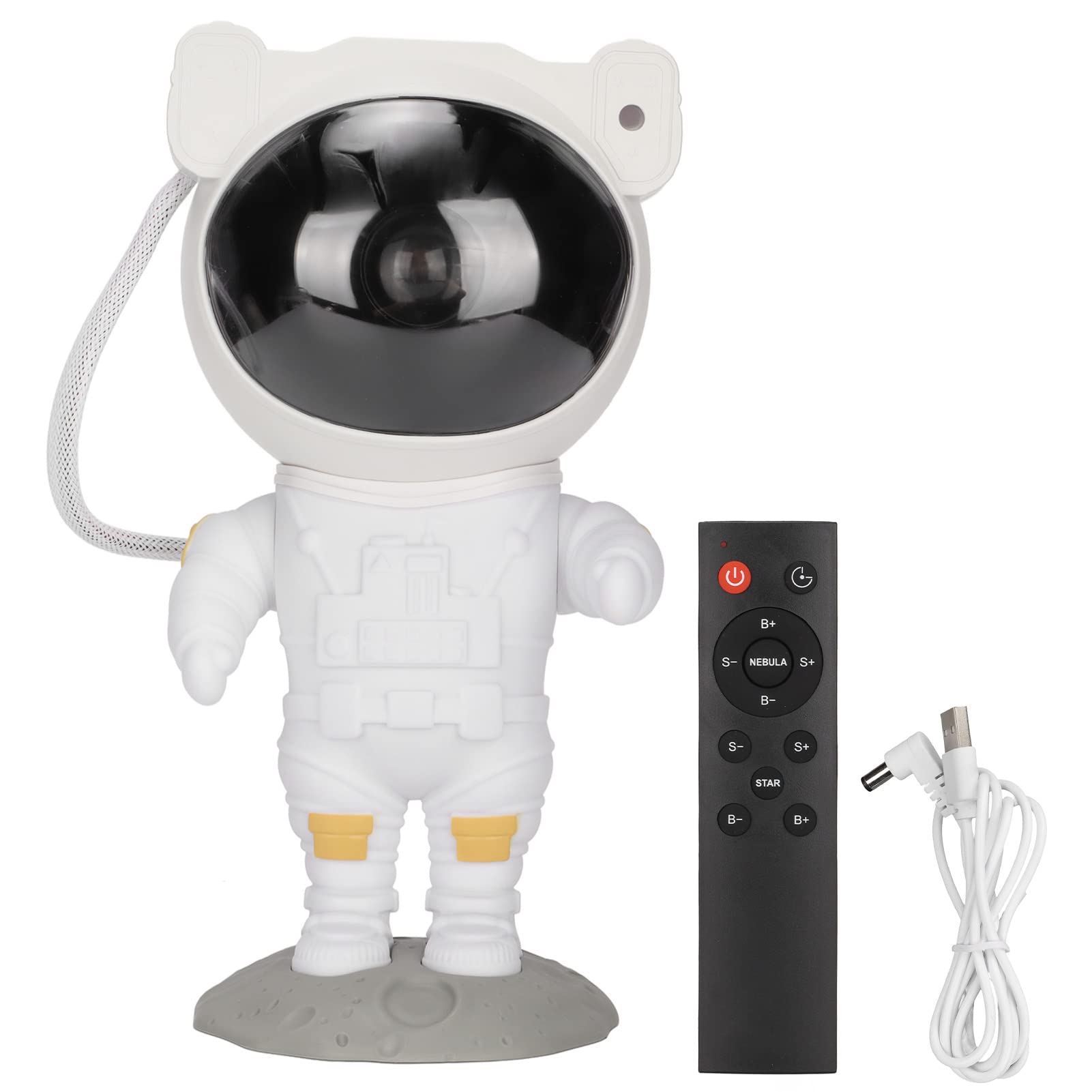 Star Projector Night Lights, Astronaut Star Projector Light Kids Room Decor Proyector de Luz con Control Remoto, 8 Efectos de Proyección, Ajuste de 360°, Regalos para Niños Y
