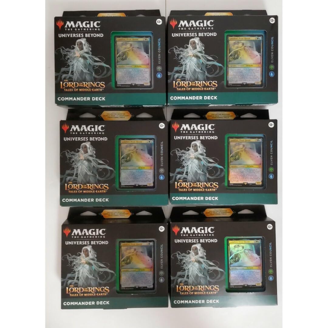 Amazon.co.jp: セットMTG 指輪物語 中つ国の伝承 統率者デッキ エルフ