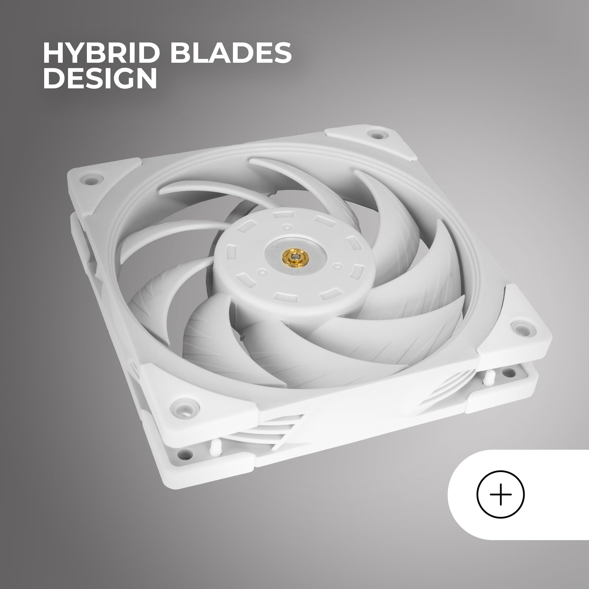 Mars Gaming MFD, Ventilador 120mm CHROMA RGB Dual Automático, Ultra Silencioso 14dB, Conexión Molex 4PIN, Sistema Antivibraciones, Transparente — view 67