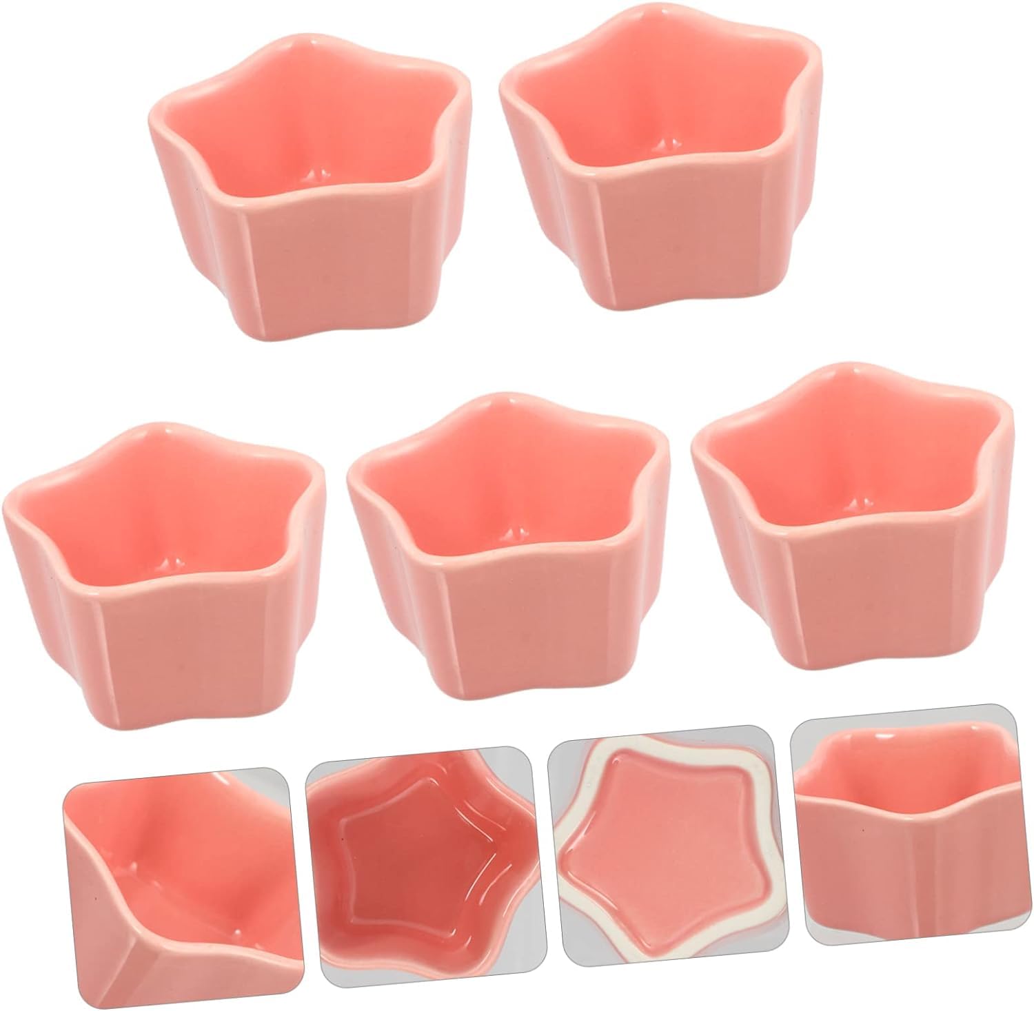 Lot de 5 Mini-moules à pâtisserie en Porcelaine, ramequins en Porcelaine, moules à pâtisserie