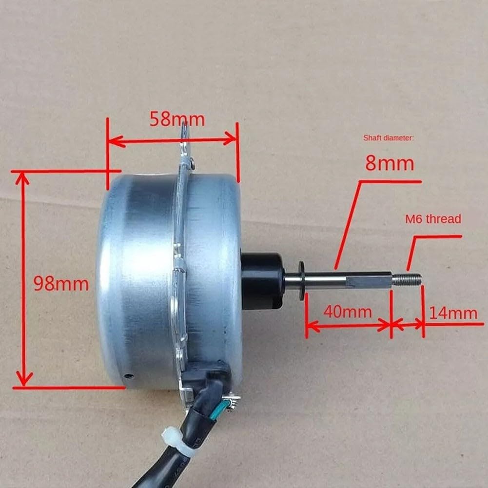 Przenośny generator prądu obrotowego 200 W z bezszczotkowym silnikiem i magnesem trwałym (nowy)