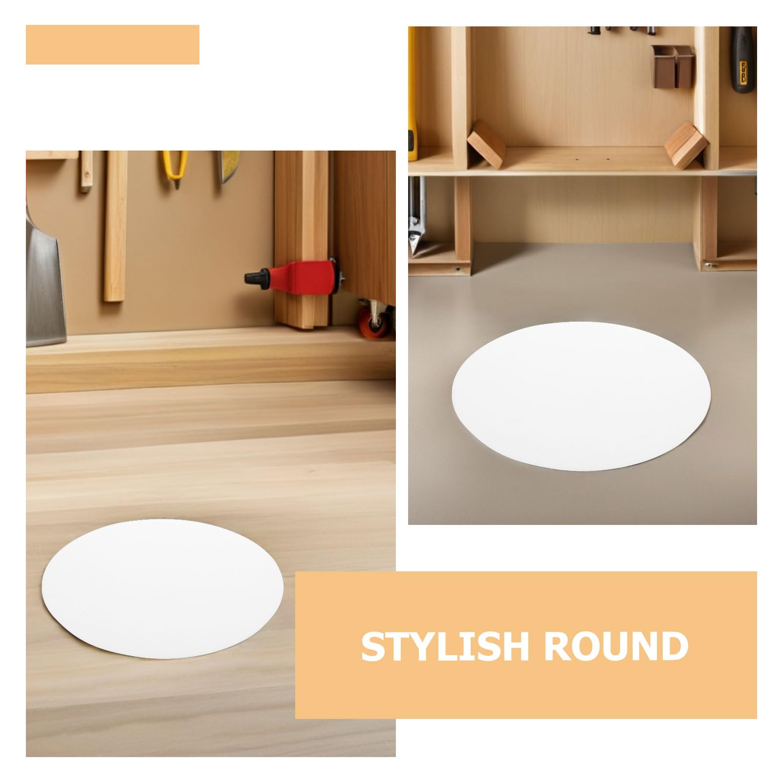 2pcs Disque Diffuseur Suspendre Rond en Acrylique 1mm, Plaque de Diffusion LED Blanche pour Éclairage Confortable et Distribution Uniforme, pour Salons
