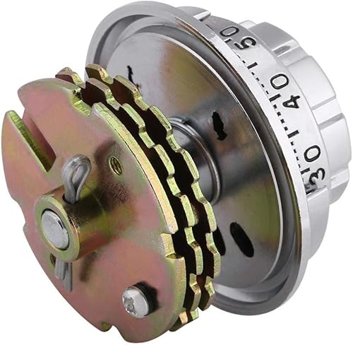 Cerradura de esfera codificada por nombre de marca, 3 discos de bloqueo mecánico para caja de caja de caja de caja de seguridad cajón de gabinete