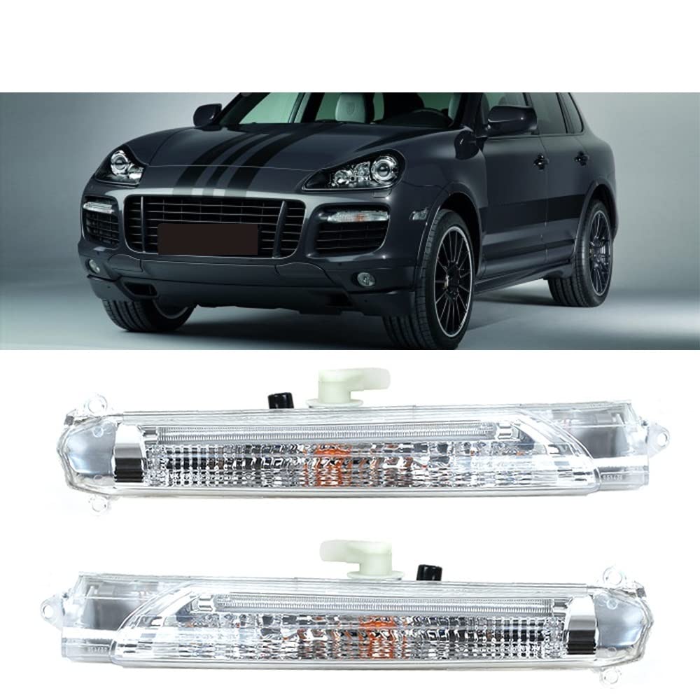 Feux Antibrouillard Avant Pour Porsche Cayenne GTS/Turbo 2007-2010 - Codes 7L5941181E/7L5941182E - Paire Gauche Et Droite