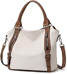 CLUCI Satchel Sacs pour femmes Purs en cuir doux Sacs à main Sacs de corps croisés Tote Mode Hobo Sacs d'épaules spacieux