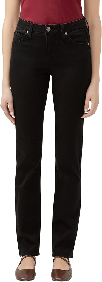 Jag Jeans Womens Ruby Mid Rise Straight Leg Jeans