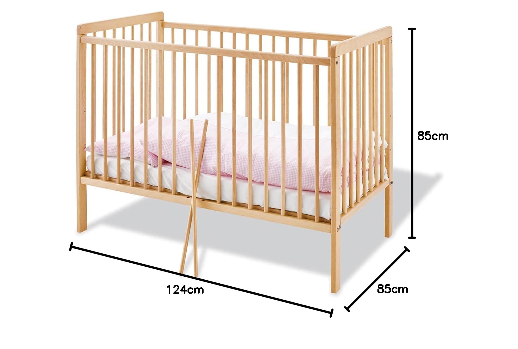 Pinolino Lit d'enfant - Hanna - 120 x 60 cm