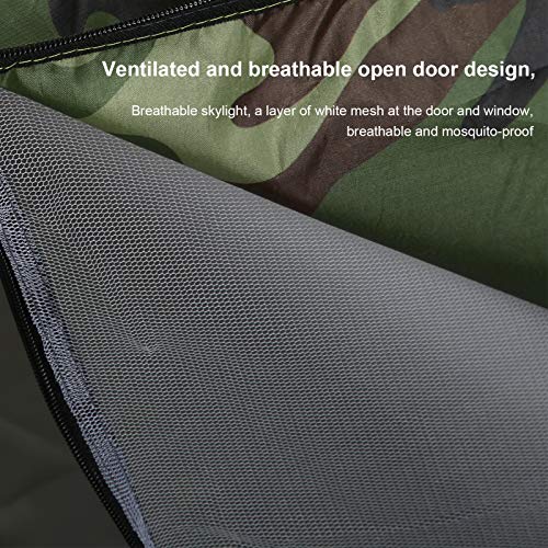 Tarnzelt, Ultraleichtes Zwei-Personen-Zelt, atmungsaktiv für Camping Wandern Bergsteigen Outdoor – Bild 8