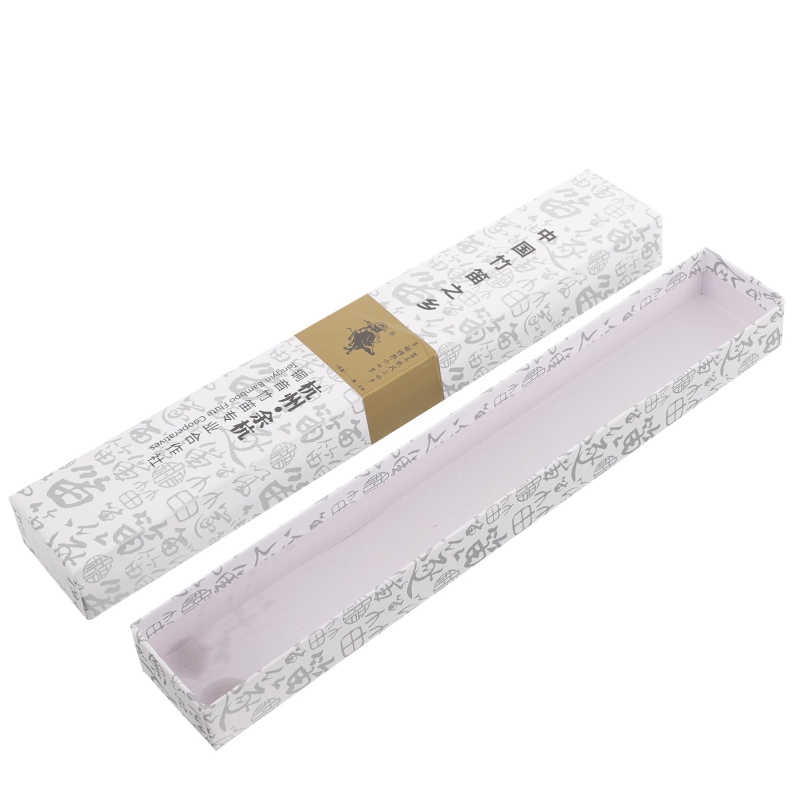 LIOOBO Flute Storage Box Protective Wind Instrument Case Detachable Design for Flute Musicians Durable Paper Material for Home Use and present Wrapping Scratch and Damage Resistant