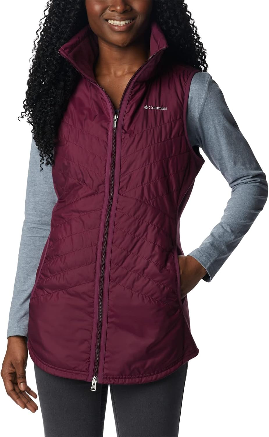Gilet Leggero Donna Mix It Around, Blu Harbour, Taglia XS: Comodo E Senza Maniche