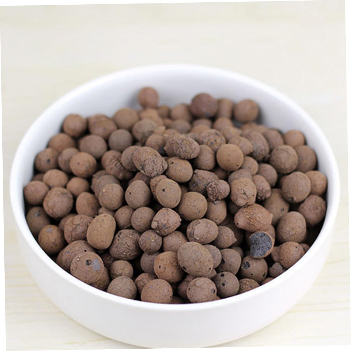 Ceramsite Drenante per Vaso di Fiori 1kg, Materiale Sintetico Poroso e Leggero per Migliorare Crescita Piante, per Fondo Vaso e Coltivazione Senza Terra