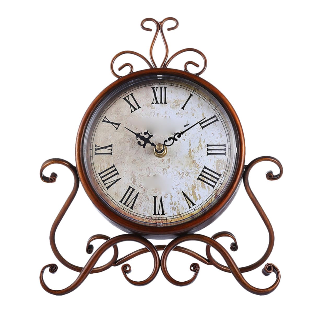 Reloj de mesa retro Homoyoyo decorativo para salón y escritorio