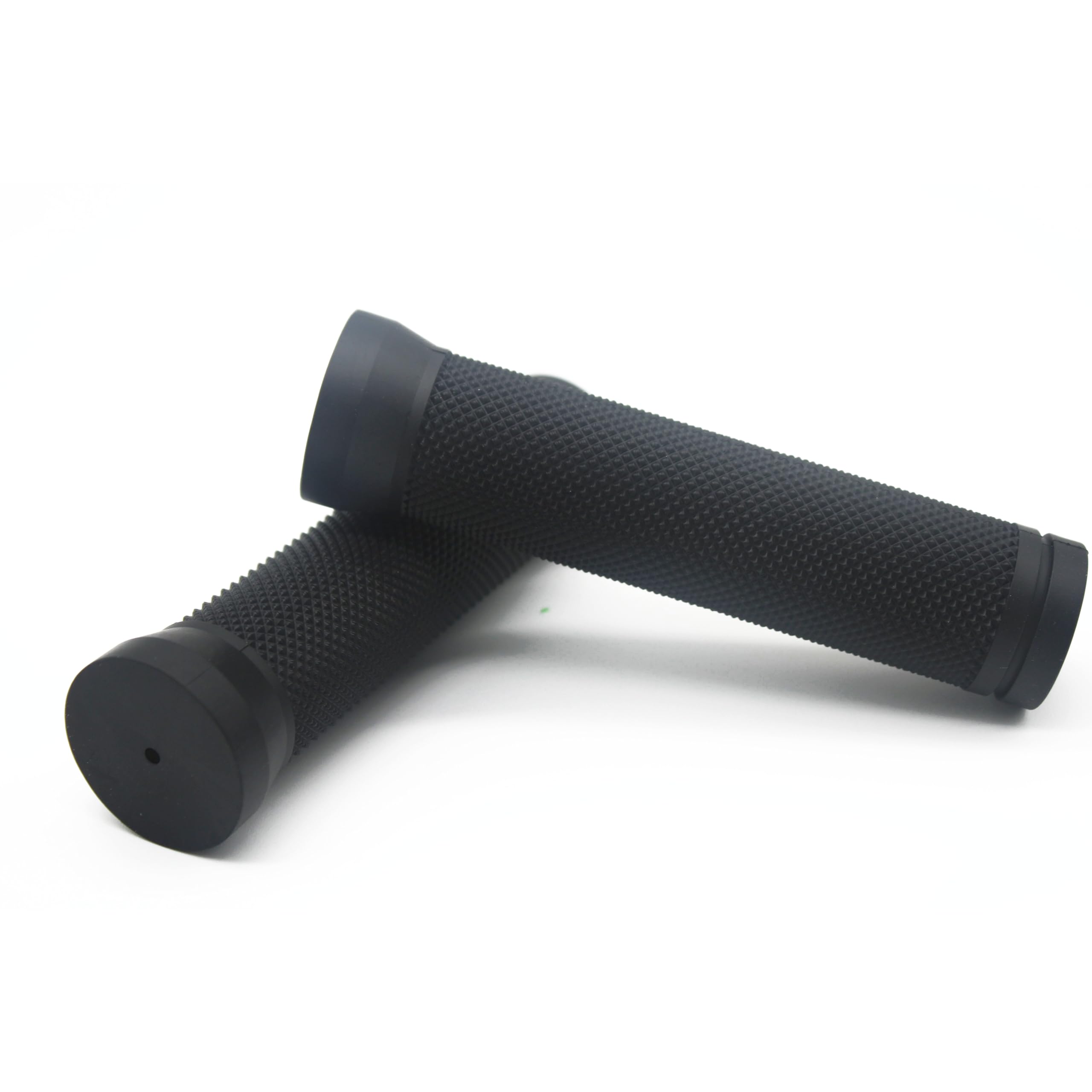 Bike Grips Bicycle Handlebar End Grips Replacement Handle Bar Grips Non-Slip Soft Rubber Protector for Mountain Bike Tricycle Wheel Chair