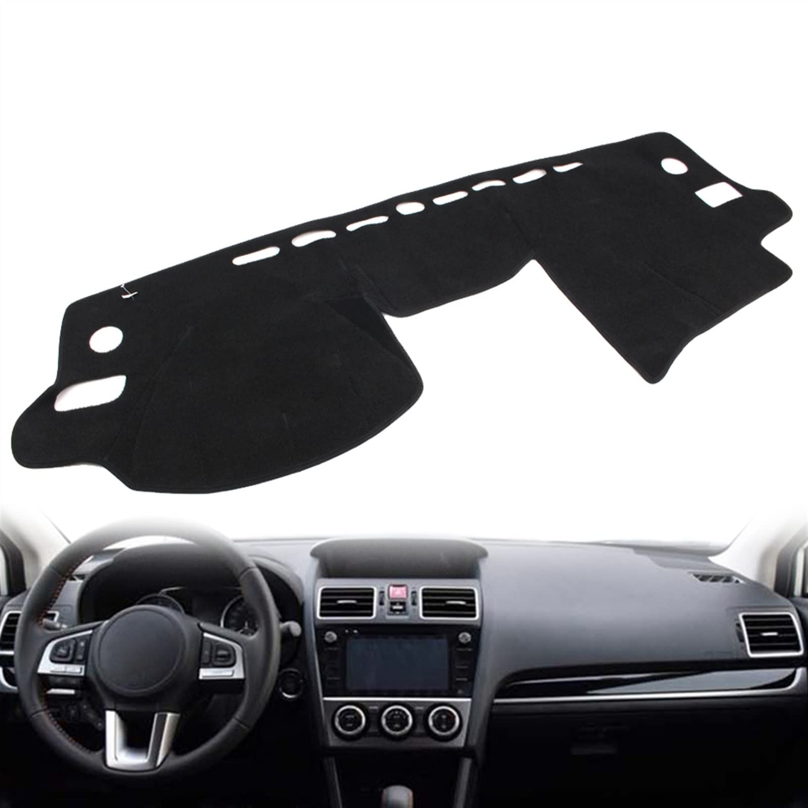 Tapis de tableau de bord Subaru XV évite fissures et reflets pare-brise